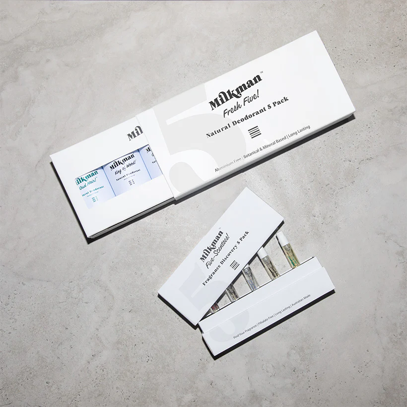 Deodorant & Fragrance 5 Pack Sampler Combo